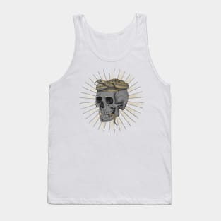 Skull with Snake Tank Top